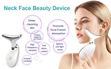 Cargar imagen en el visor de la galería, Neck Face Beauty Device Facial Lifting Machine EMS Face Massager Reduce Double Chin Anti Wrinkle Skin Tightening Skin Care Tools
