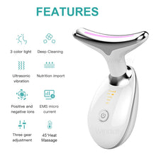 Cargar imagen en el visor de la galería, Neck Face Beauty Device Facial Lifting Machine EMS Face Massager Reduce Double Chin Anti Wrinkle Skin Tightening Skin Care Tools
